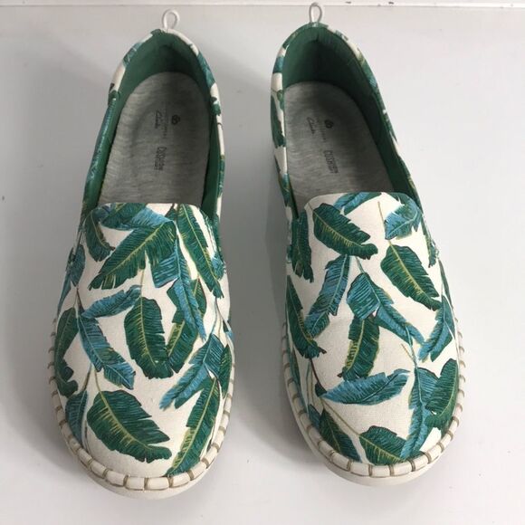 Clarks Step Glow Jade CLOUDSTEPPERS Slip-On - Picture 1 of 7